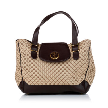 Gucci Diamante 1973 Canvas Tote Bag - Handbags