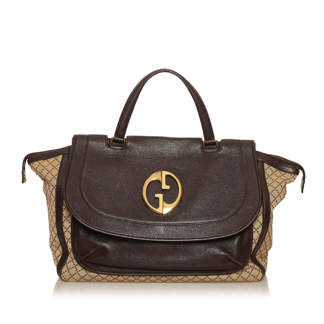 Gucci Diamante 1973 Canvas Tote Bag - Handbags