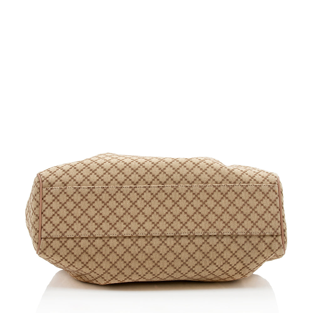 Gucci Diamante Canvas Sukey Medium Tote - Handbags - 4