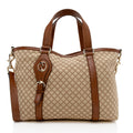 Gucci Diamante Canvas Village Tote - Handbags