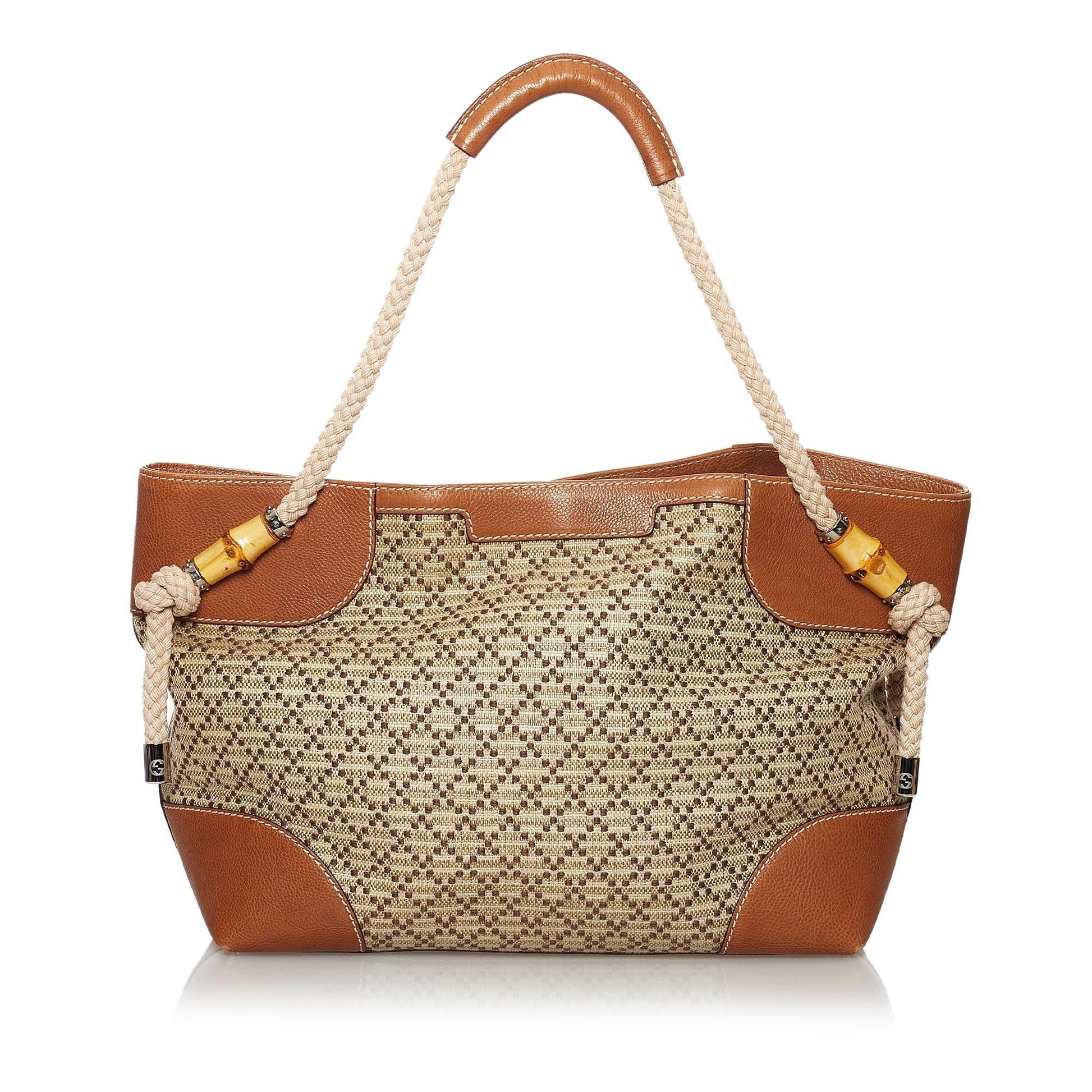 Gucci Diamante Maui Canvas Tote Bag - Handbags - 3