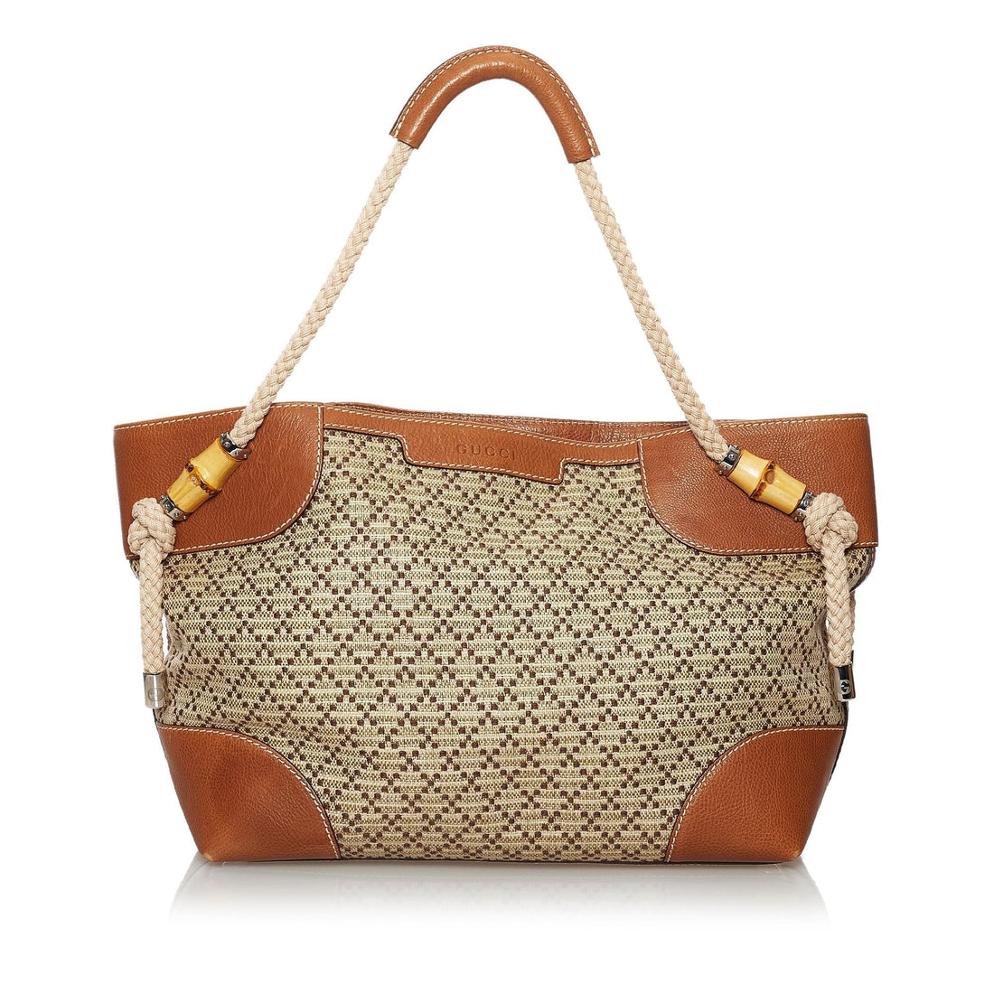 Gucci Diamante Maui Canvas Tote Bag - Handbags