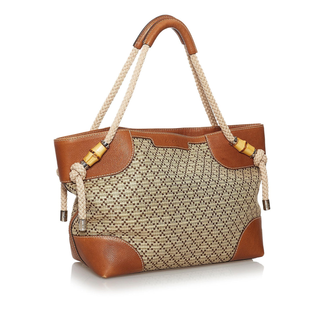 Gucci Diamante Maui Canvas Tote Bag - Handbags