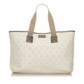 Gucci Diamante Raffia Tote Bag - Handbags