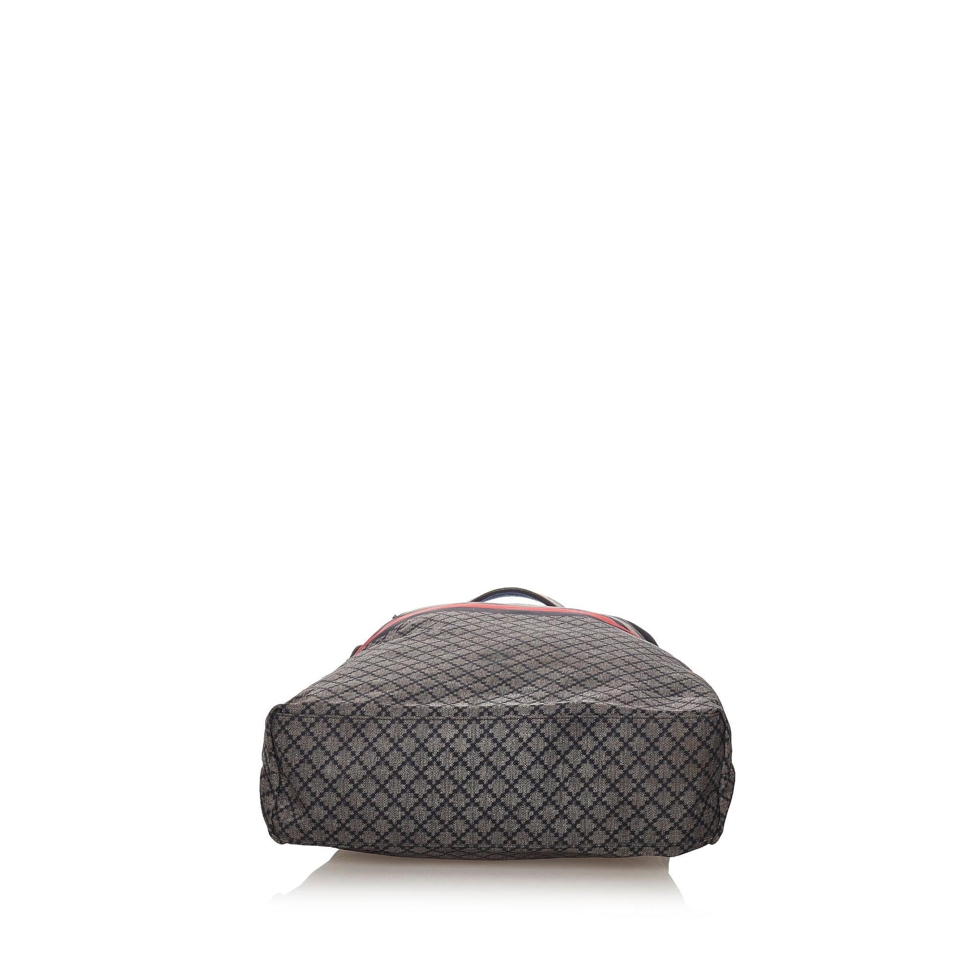 Gucci Diamante Web Nylon Tote Bag - Handbags - 4