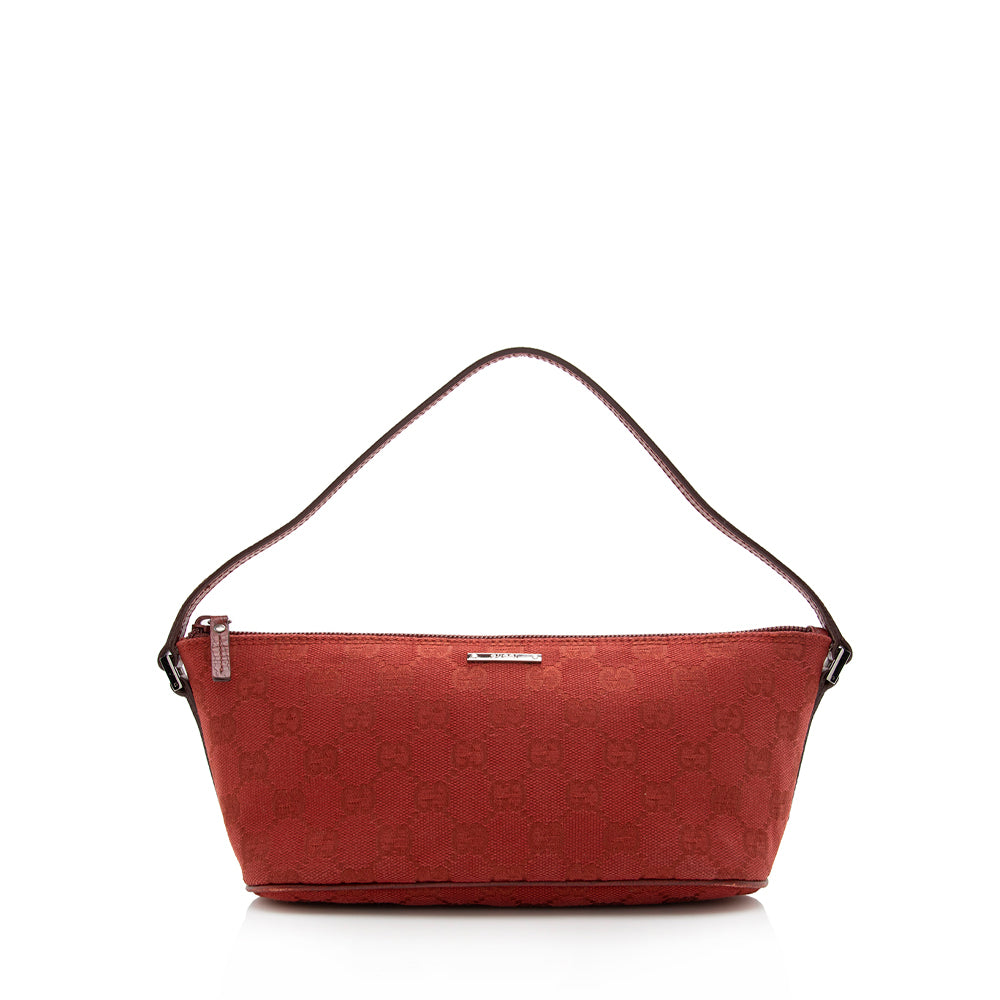 Gucci GG Canvas Classic Pochette - Handbags