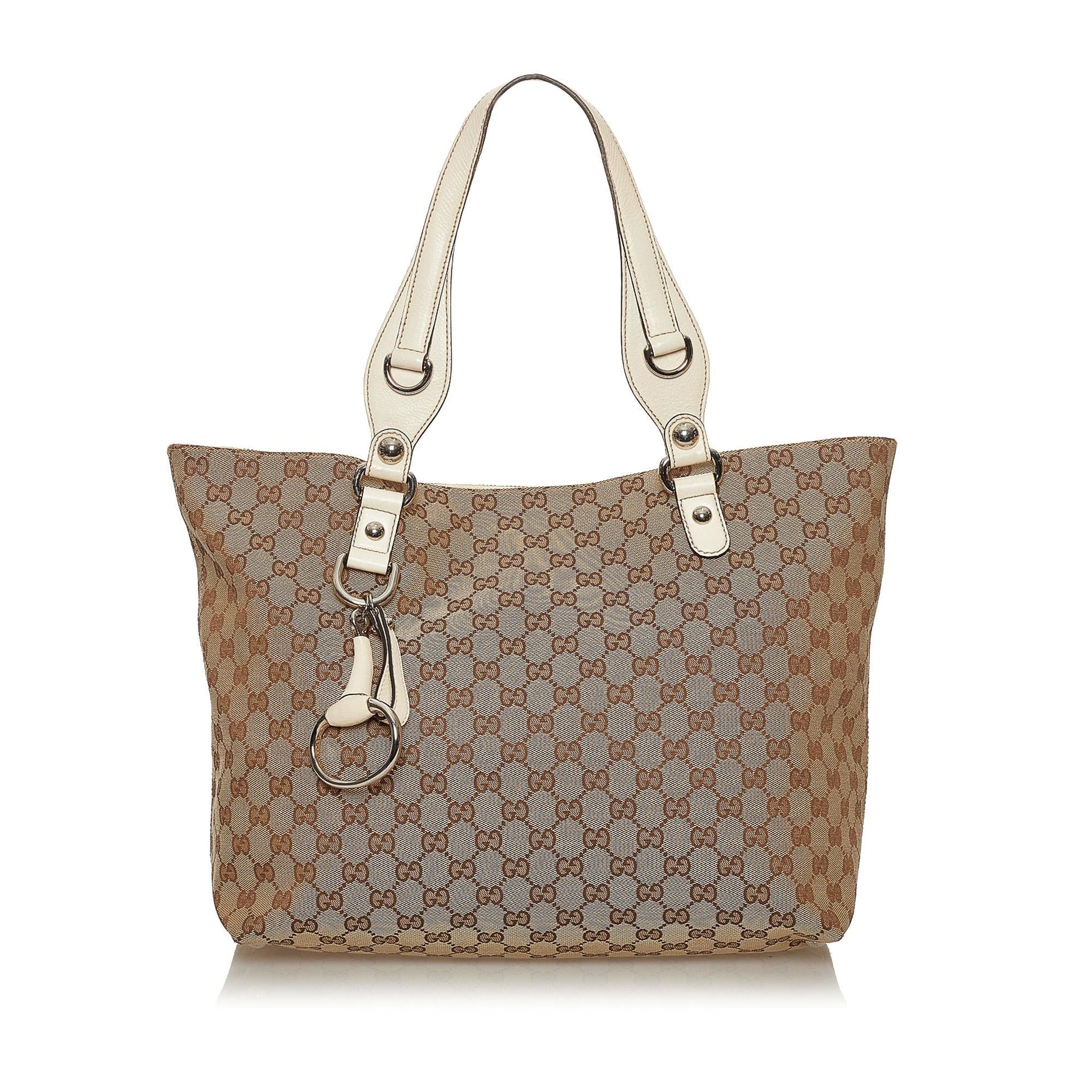 Gucci GG Canvas Icon Bit Tote Bag - Handbags