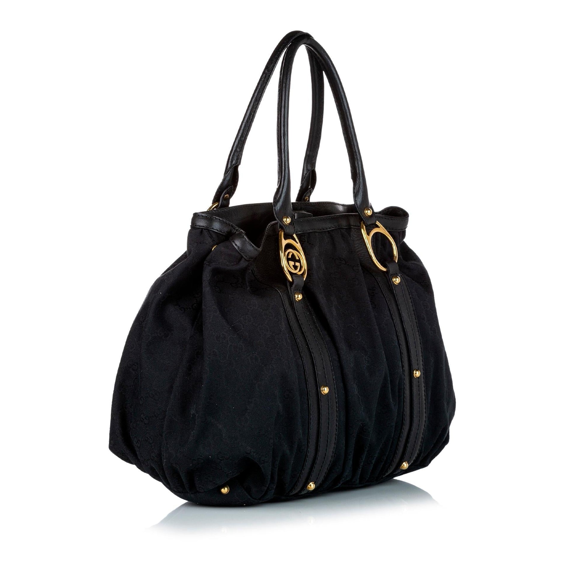 Gucci GG Canvas Interlocking G Tote Bag - Handbags - 2