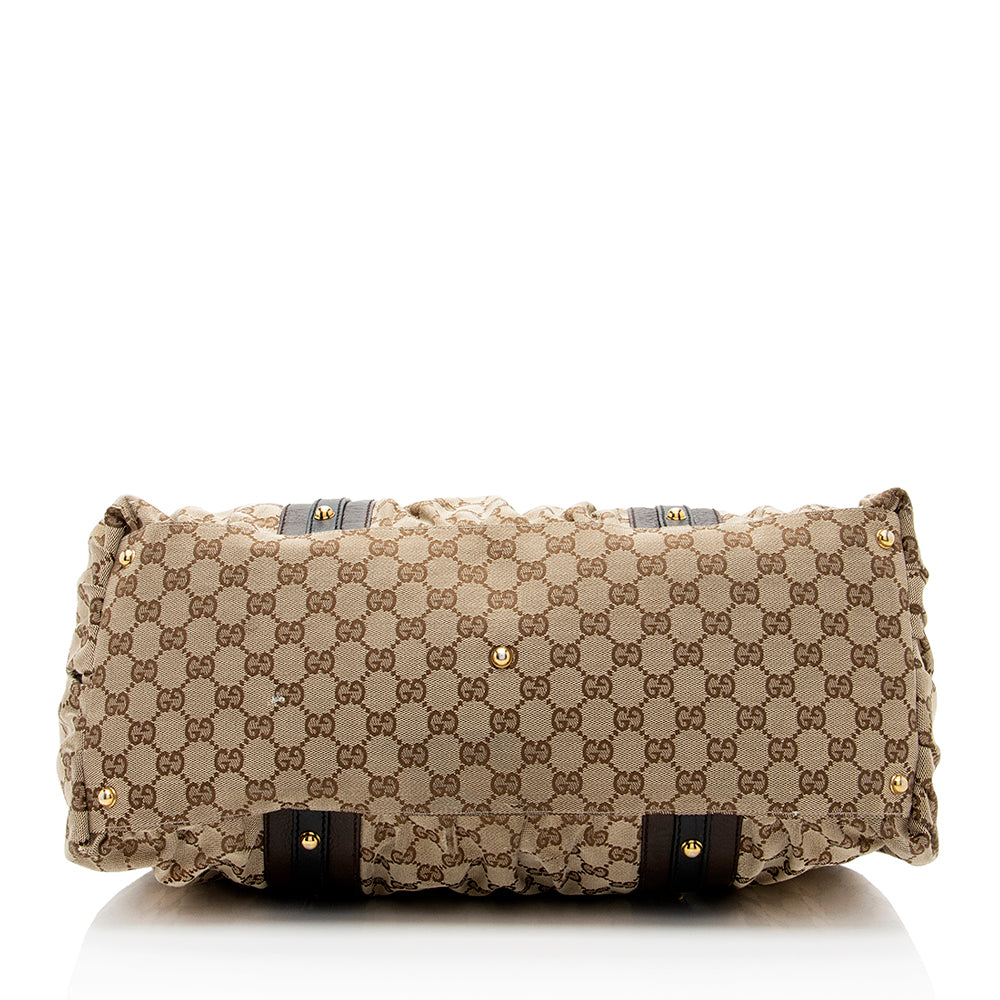 Gucci GG Canvas Interlocking Medium Tote - FINAL SALE - Handbags - 4