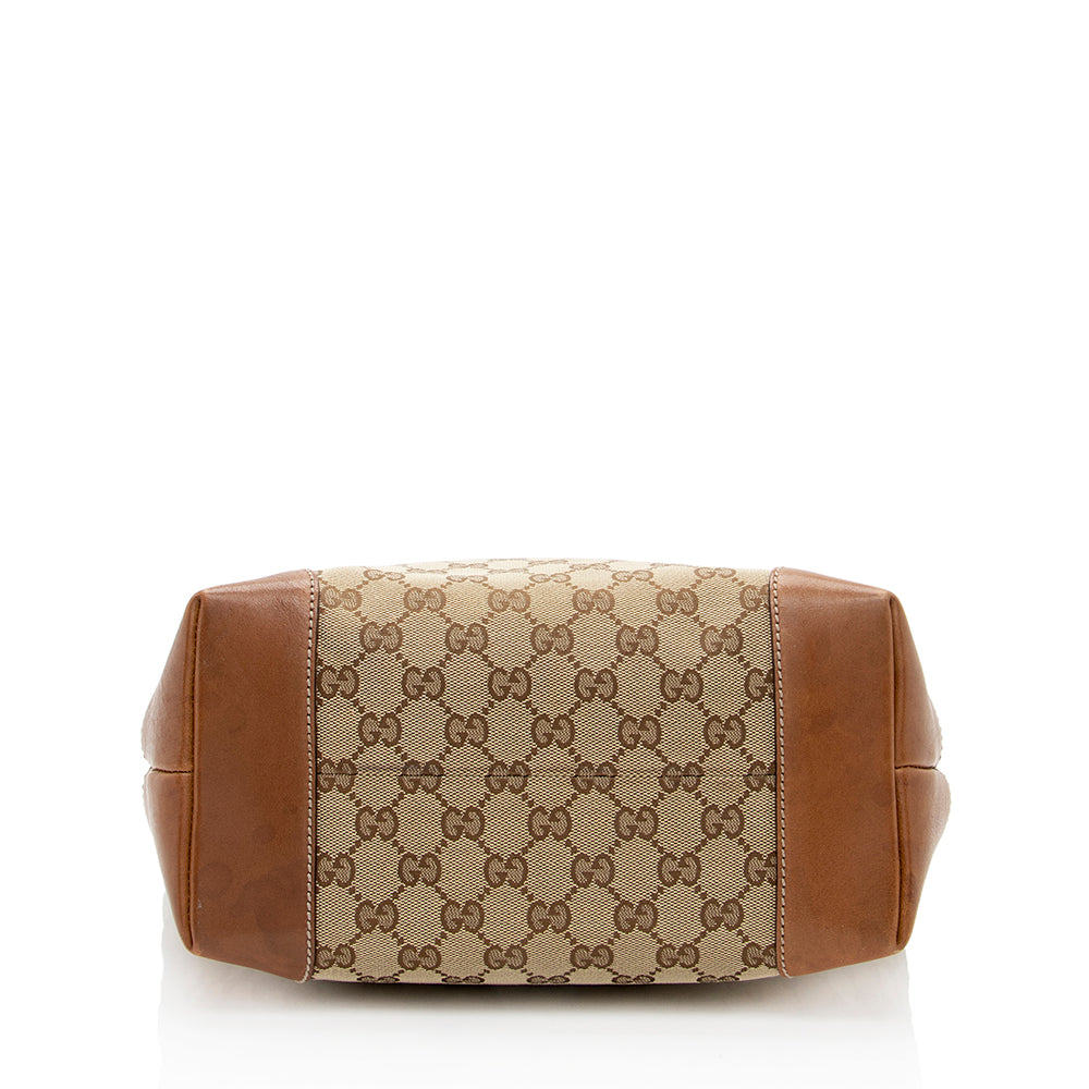 Gucci GG Canvas Medium Charm Tote - FINAL SALE - Handbags - 4
