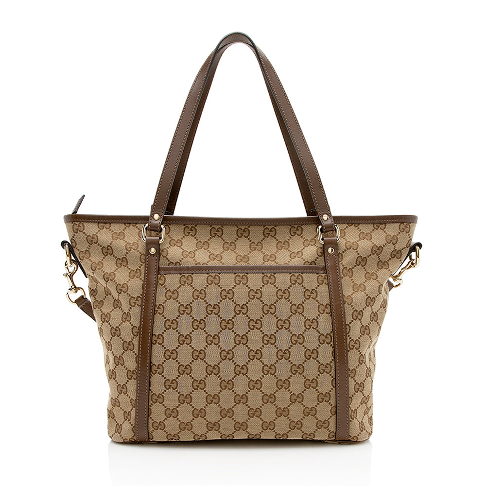 Gucci GG Canvas Medium Tote - Handbags - 3