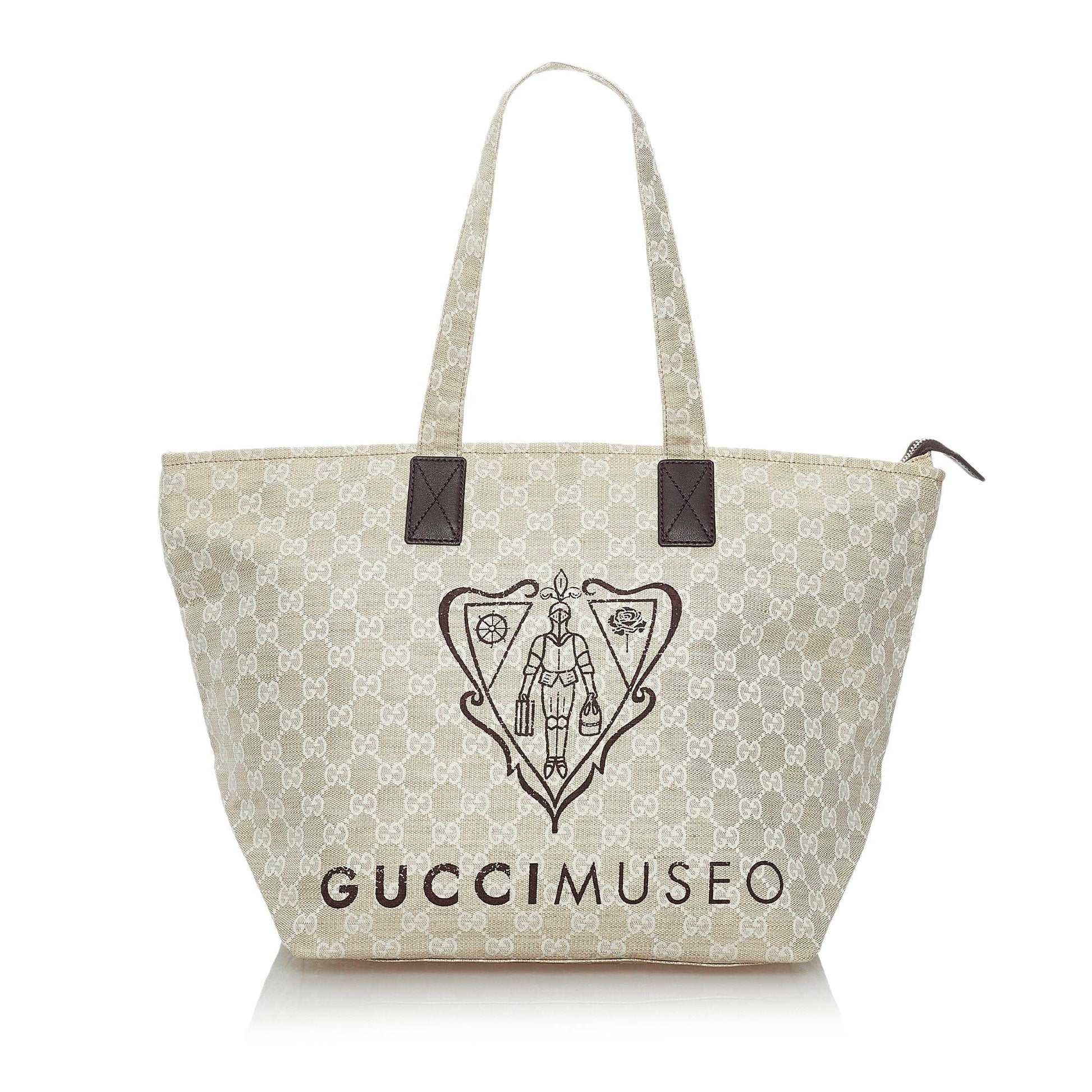 Gucci GG Canvas Museo Tote Bag - Handbags