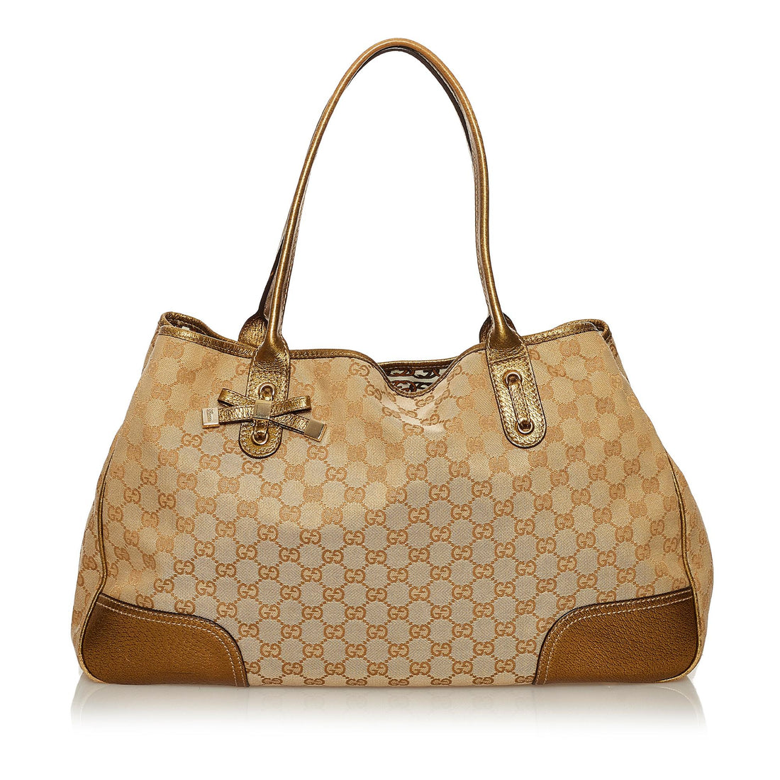 Gucci GG Canvas Princy Tote Bag - Handbags