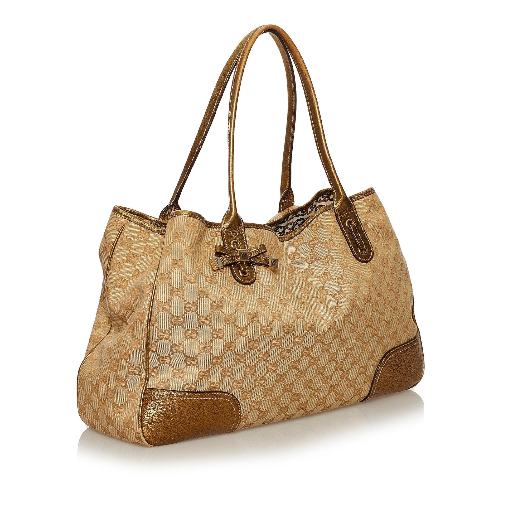 Gucci GG Canvas Princy Tote Bag - Handbags - 2