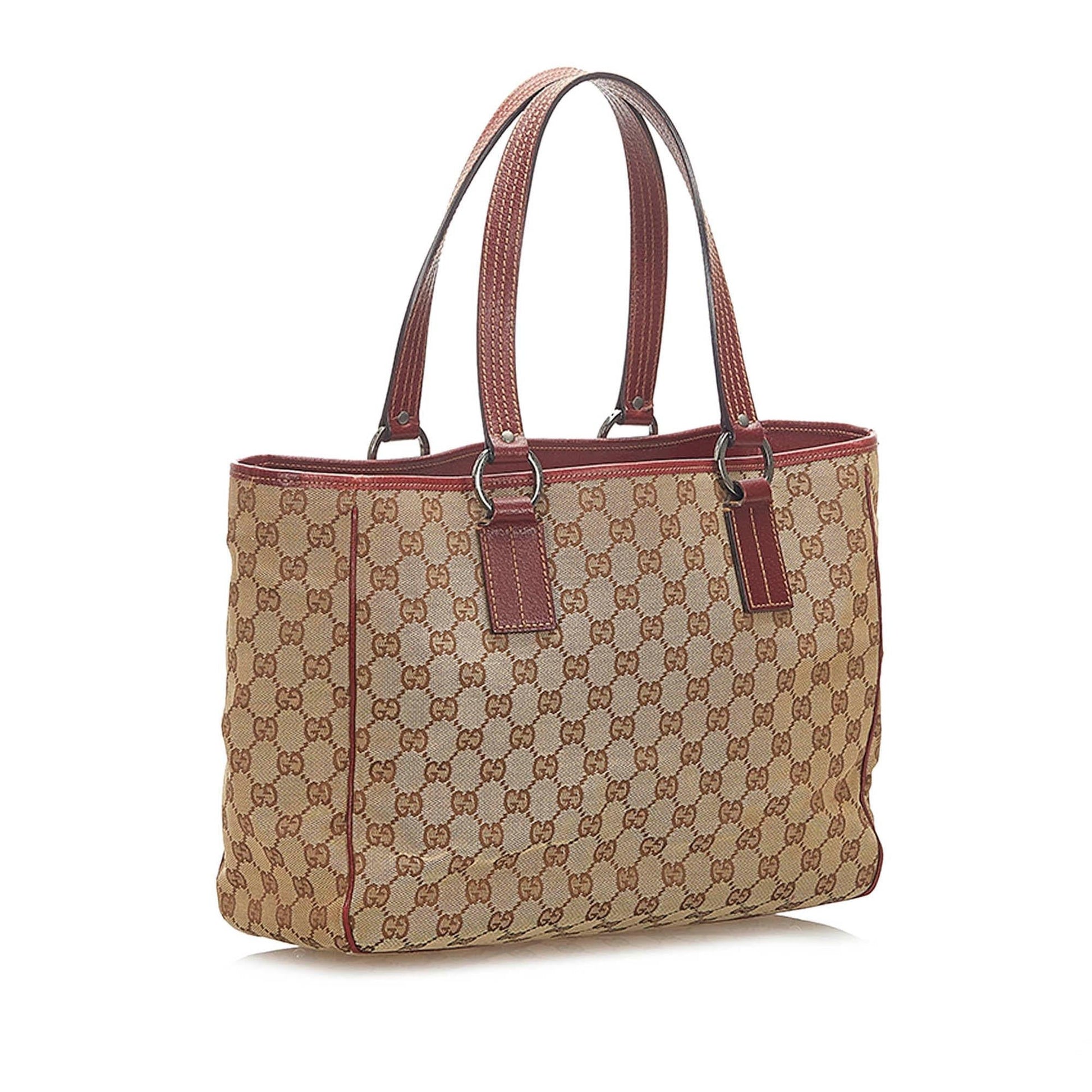 Gucci GG Canvas Tote Bag - Handbags - 2
