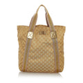 Gucci GG Canvas Web Tote Bag - Handbags