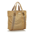 Gucci GG Canvas Web Tote Bag - Handbags - 2
