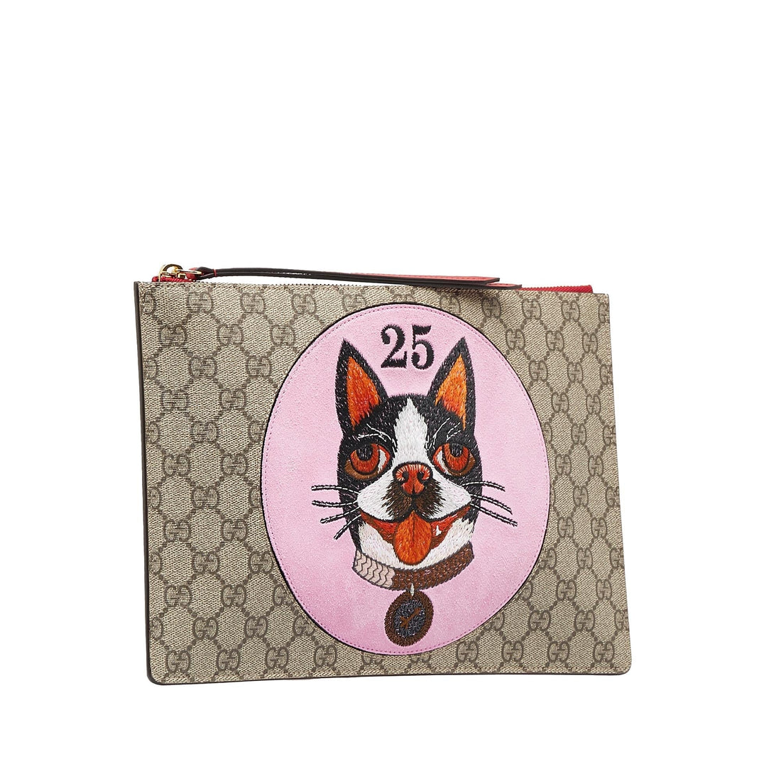 Gucci GG Supreme Bosco Clutch (SHG-ikvRoS) - Handbags