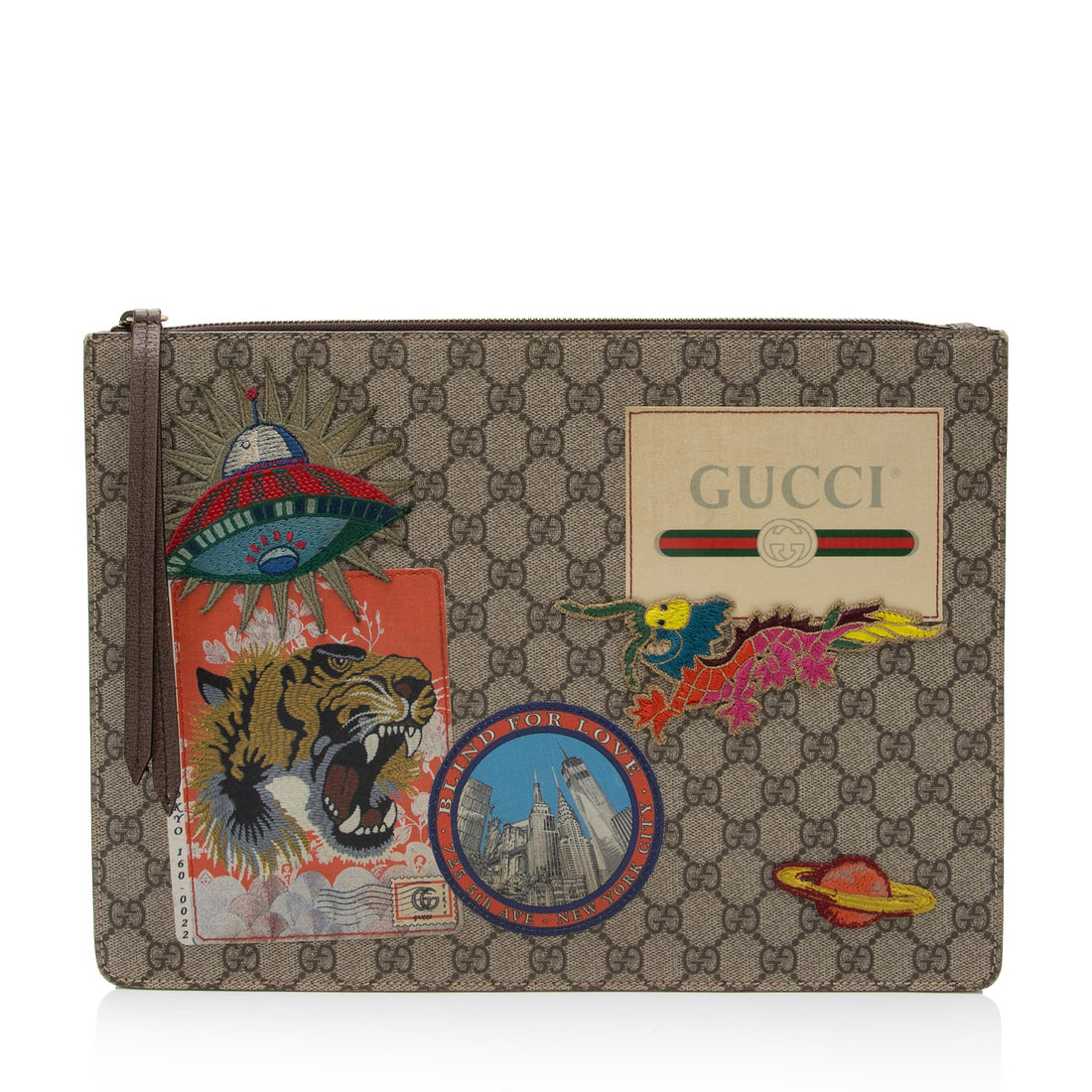 Gucci GG Supreme Courrier Messenger Clutch (SHF-pgZYso) - Handbags