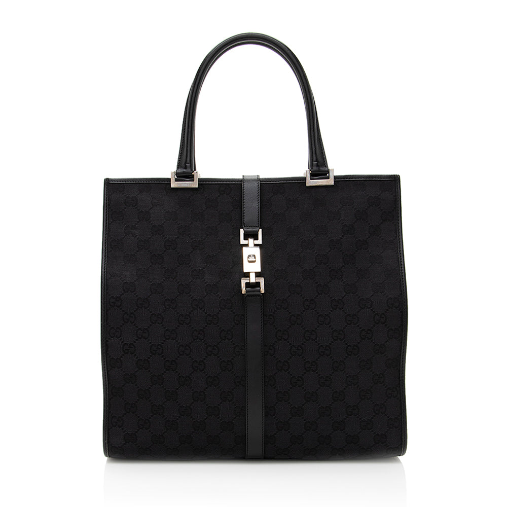 Gucci GG Supreme Bardot Tote - Handbags