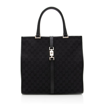 Gucci GG Supreme Bardot Tote - Handbags