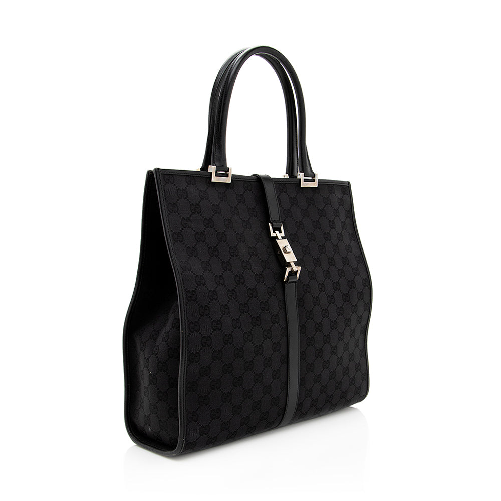 Gucci GG Supreme Bardot Tote - Handbags