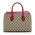 Gucci GG Supreme Small Zip Tote - Handbags - 3