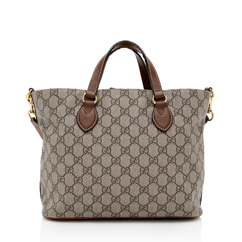 Gucci GG Supreme Small Soft Tote - FINAL SALE - Handbags - 3