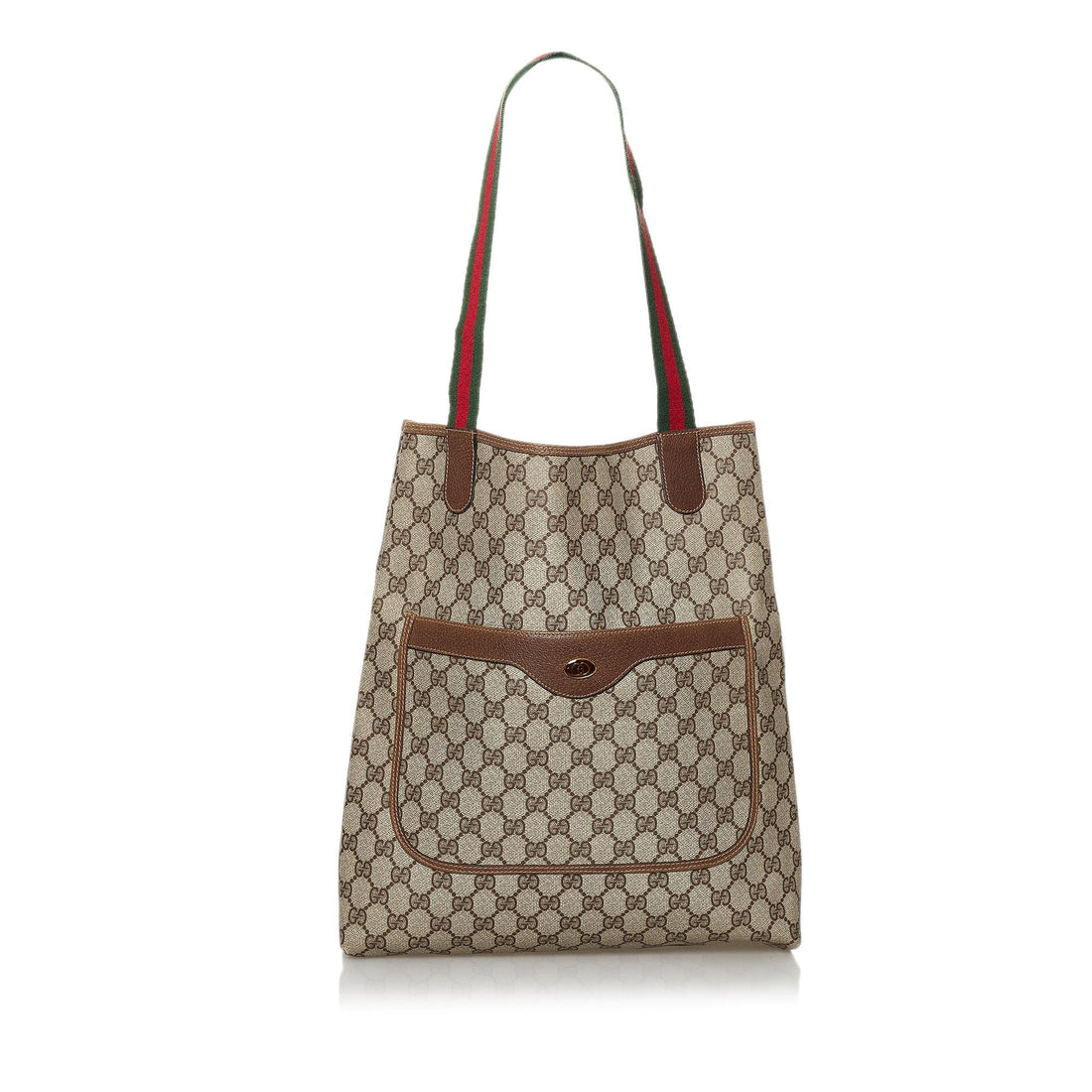 Gucci GG Supreme Web Tote Bag - Handbags
