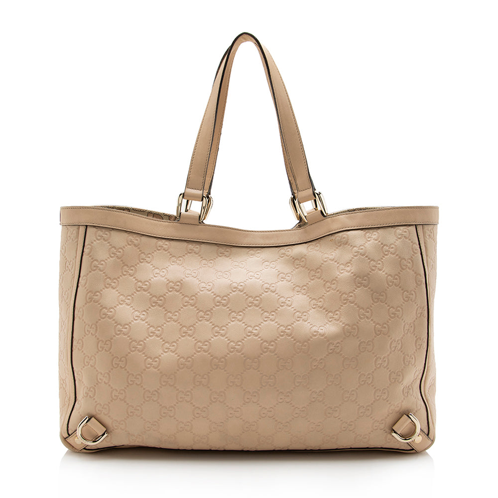 Gucci Guccisima Leather Abbey Large Tote - Handbags - 3