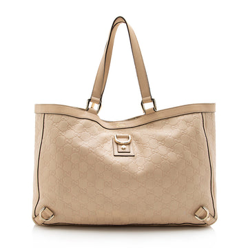 Gucci Guccisima Leather Abbey Large Tote - Handbags
