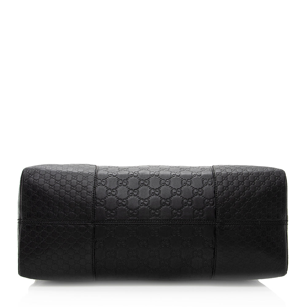 Gucci Guccissima Leather Bree Medium Tote - Handbags - 4