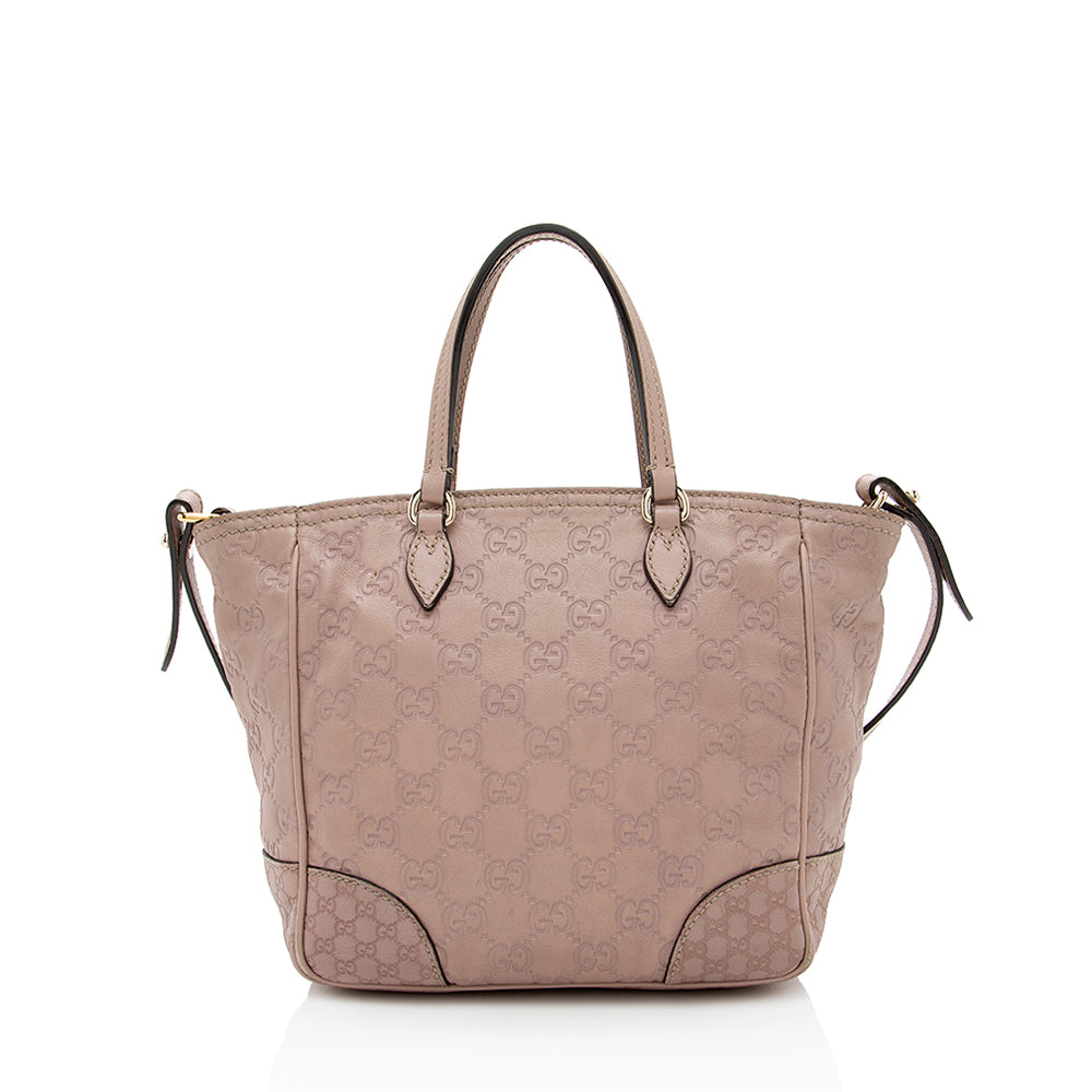 Gucci Guccissima Leather Bree Mini Tote - Handbags - 3