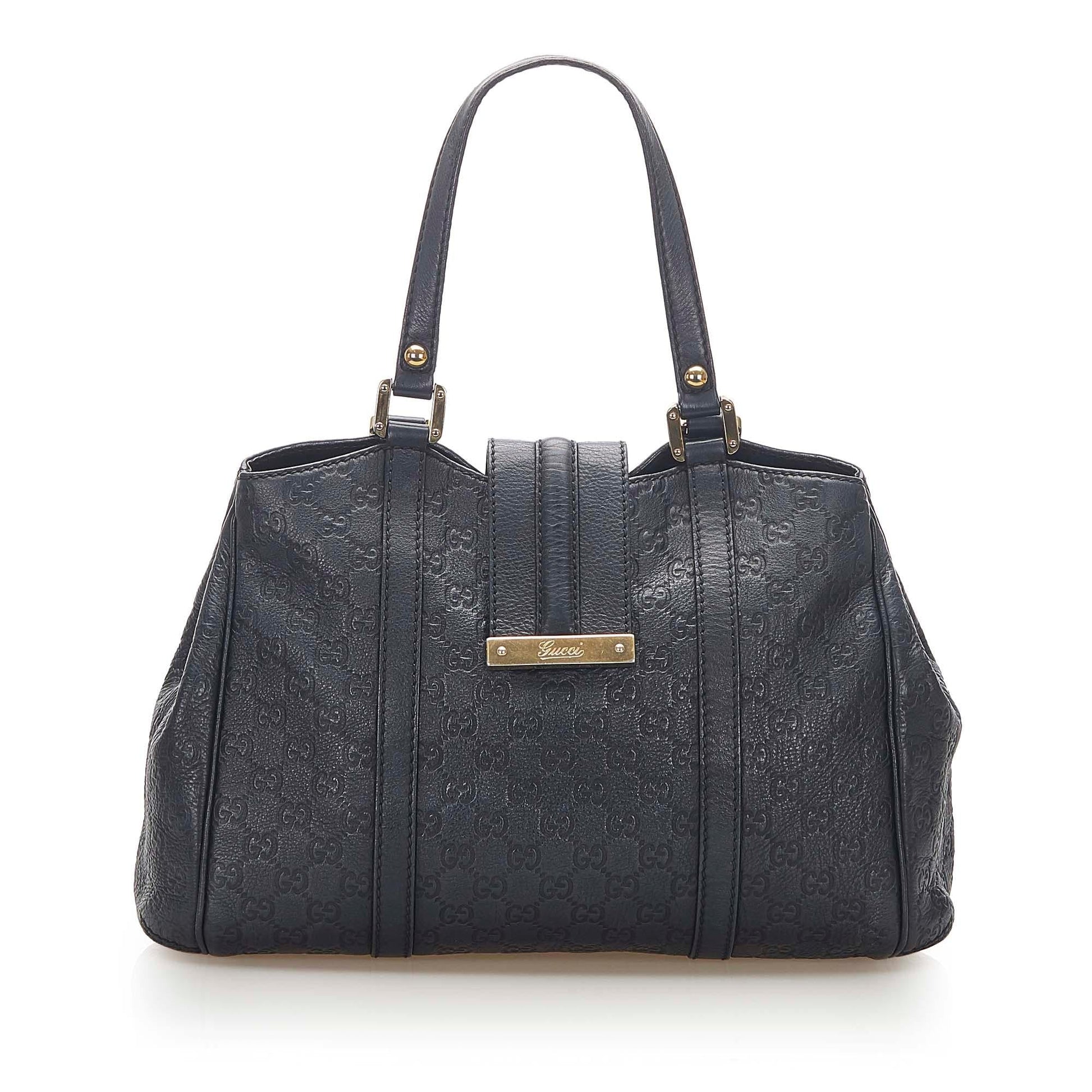 Gucci Guccissima Leather Tote Bag - Handbags