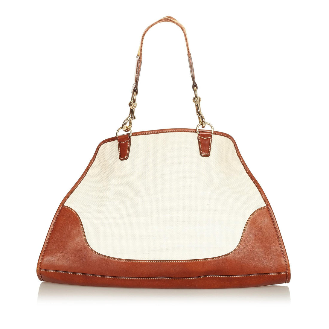 Gucci Horsebit Canvas Tote - Handbags