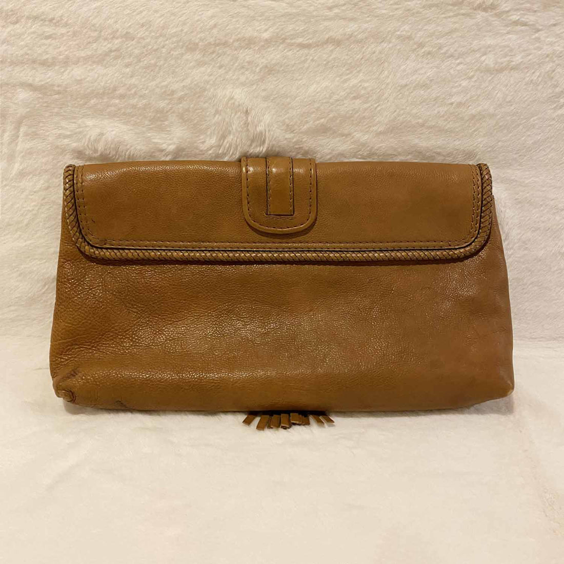 Gucci Leather Marrakech Tassel Clutch - Bags