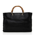 Gucci Leather Bamboo Large Shopper Tote - FINAL SALE - Handbags - 3