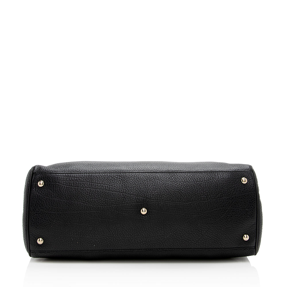 Gucci Leather Bamboo Large Shopper Tote - FINAL SALE - Handbags - 4