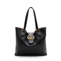 Gucci Leather Double G Small Tote - Handbags