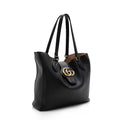 Gucci Leather Double G Small Tote - Handbags - 2