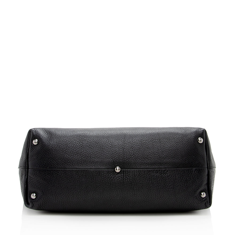 Gucci Leather Icon Bit Tote - Handbags - 4