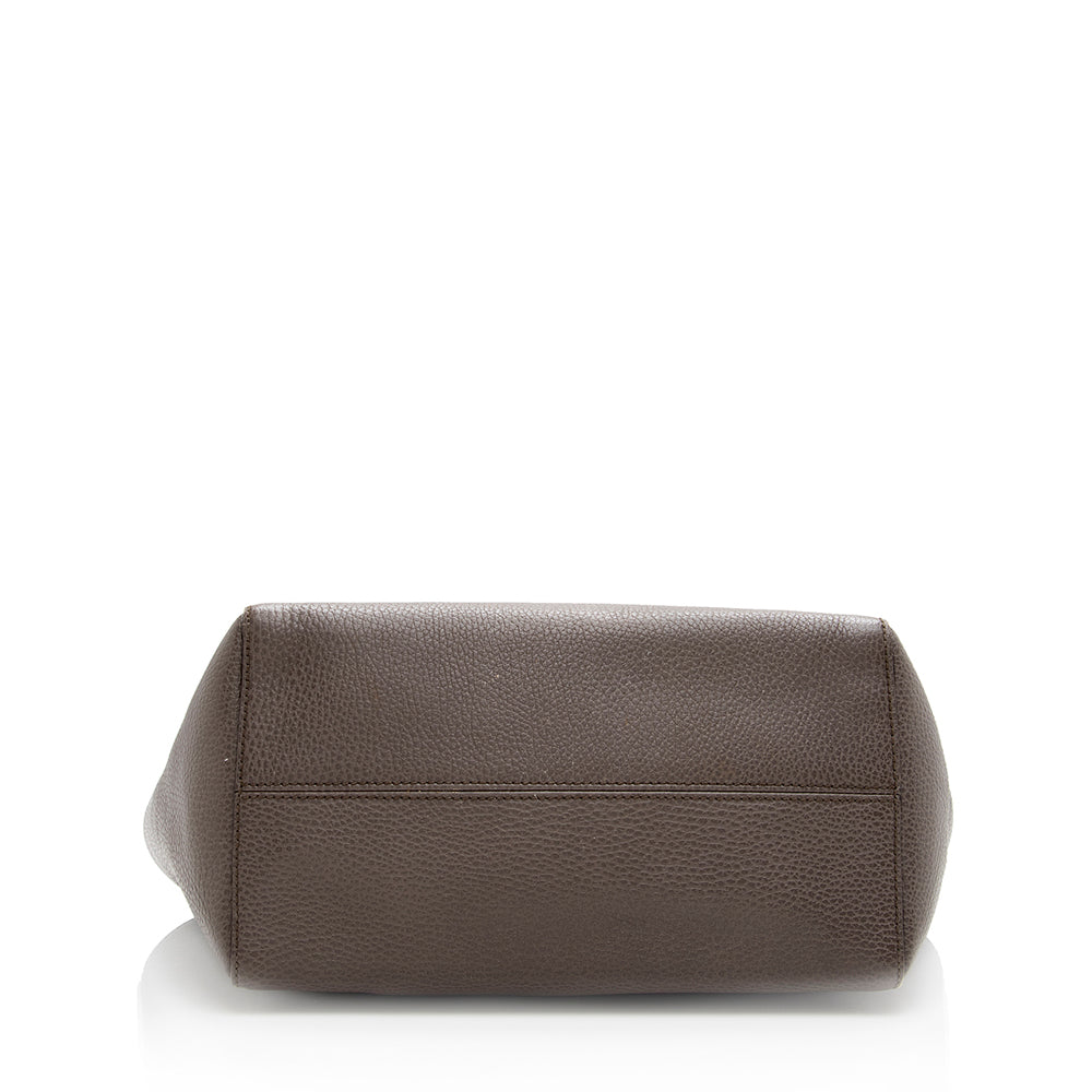 Gucci Leather Swing Small Tote - Handbags - 4