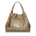 Gucci Soho Leather Tote Bag - Handbags