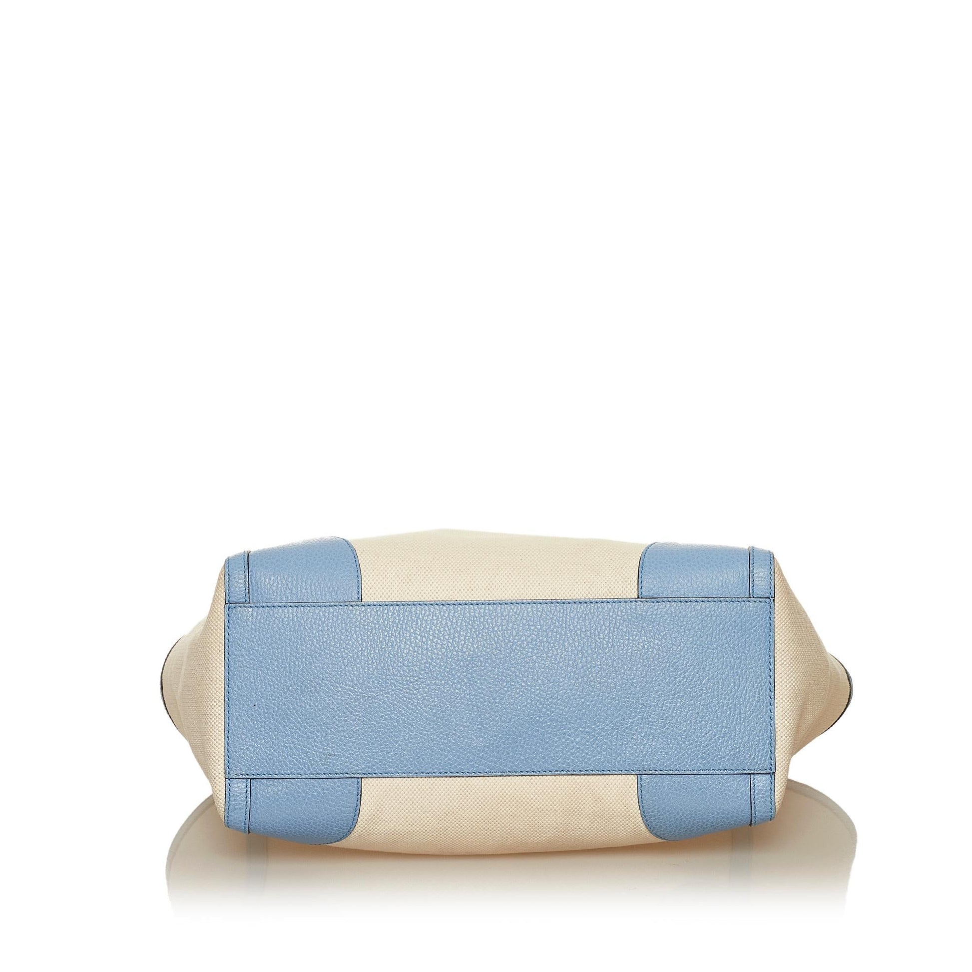 Gucci Swing Canvas Tote Bag - Handbags - 4