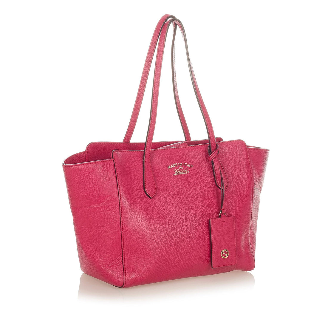 Gucci Swing Leather Tote Bag - Handbags