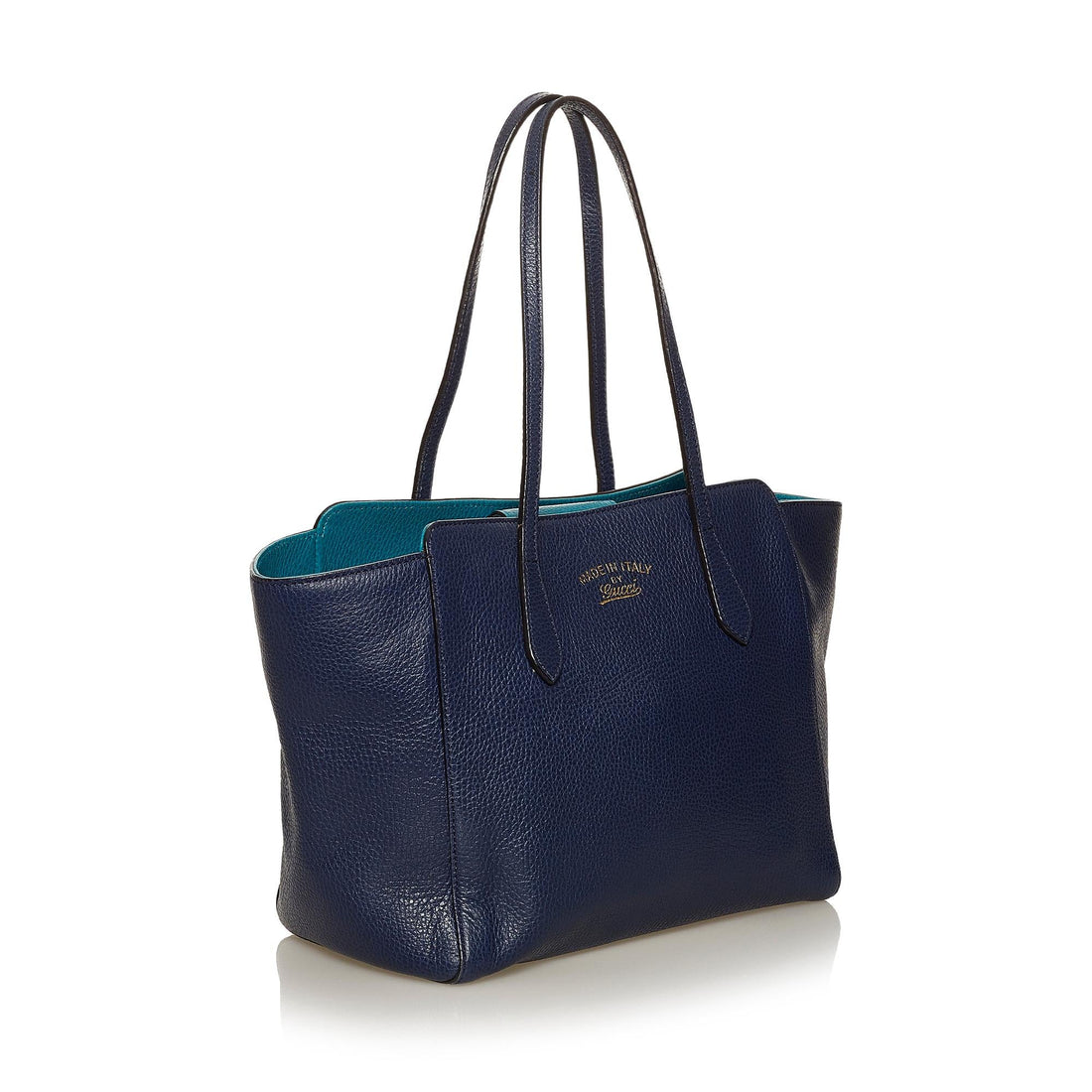 Gucci Swing Leather Tote Bag - Handbags