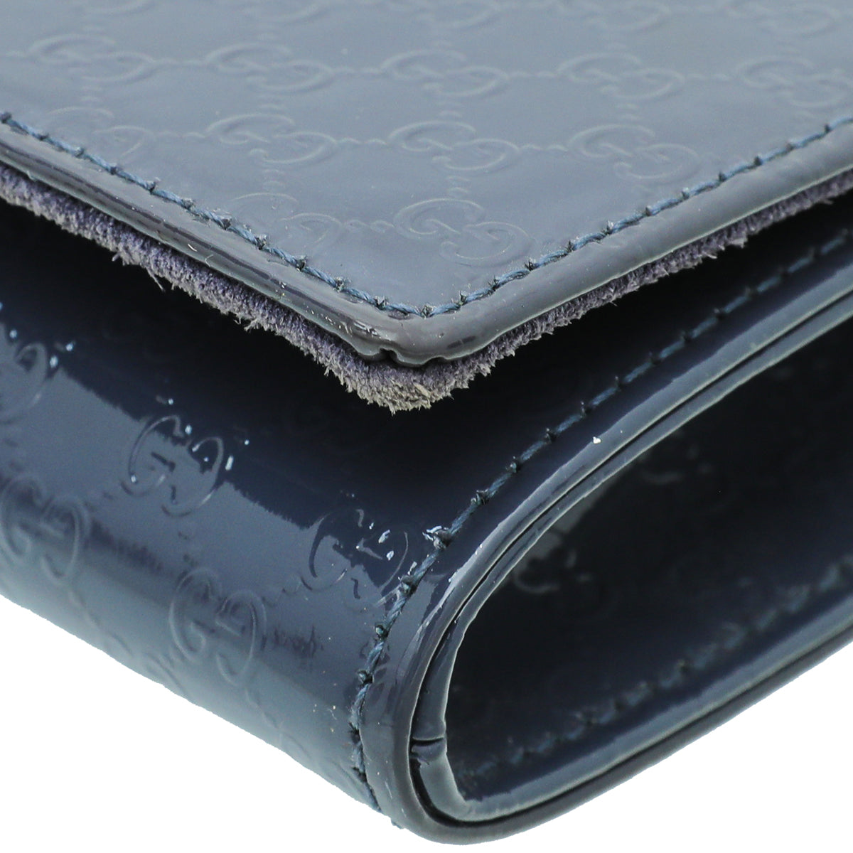 Gucci Purple GG Micro Guccissima Broadway Small Clutch - clutch - 3