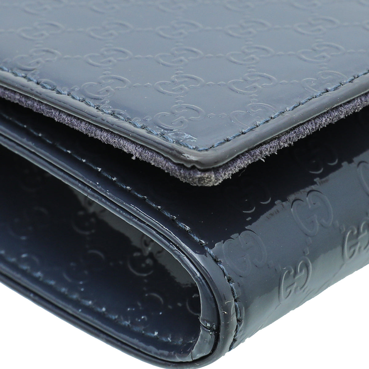 Gucci Purple GG Micro Guccissima Broadway Small Clutch - clutch - 4
