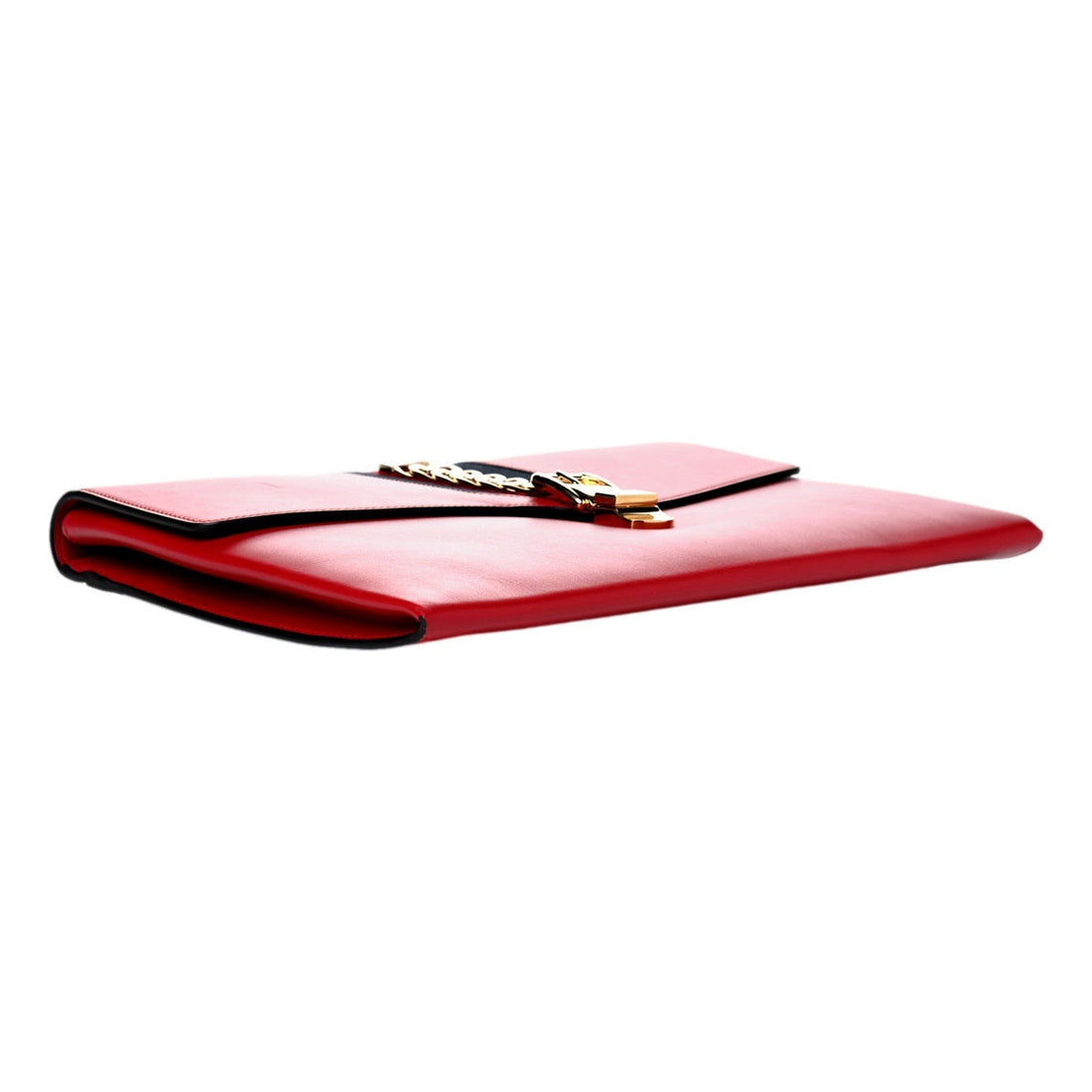 Gucci Maxi Sylvie Red Clutch - Handbags