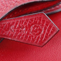 HERMES Clutch bag Epsom Red vintage H logo Women Used - Bag - 9